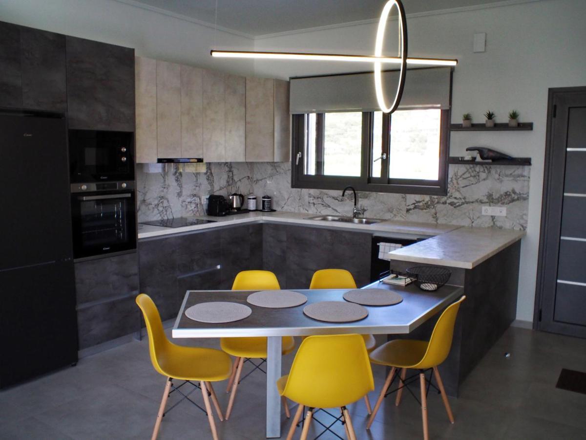 Nostos Luxury Villas With Private Pool In Nafpaktos Exteriör bild
