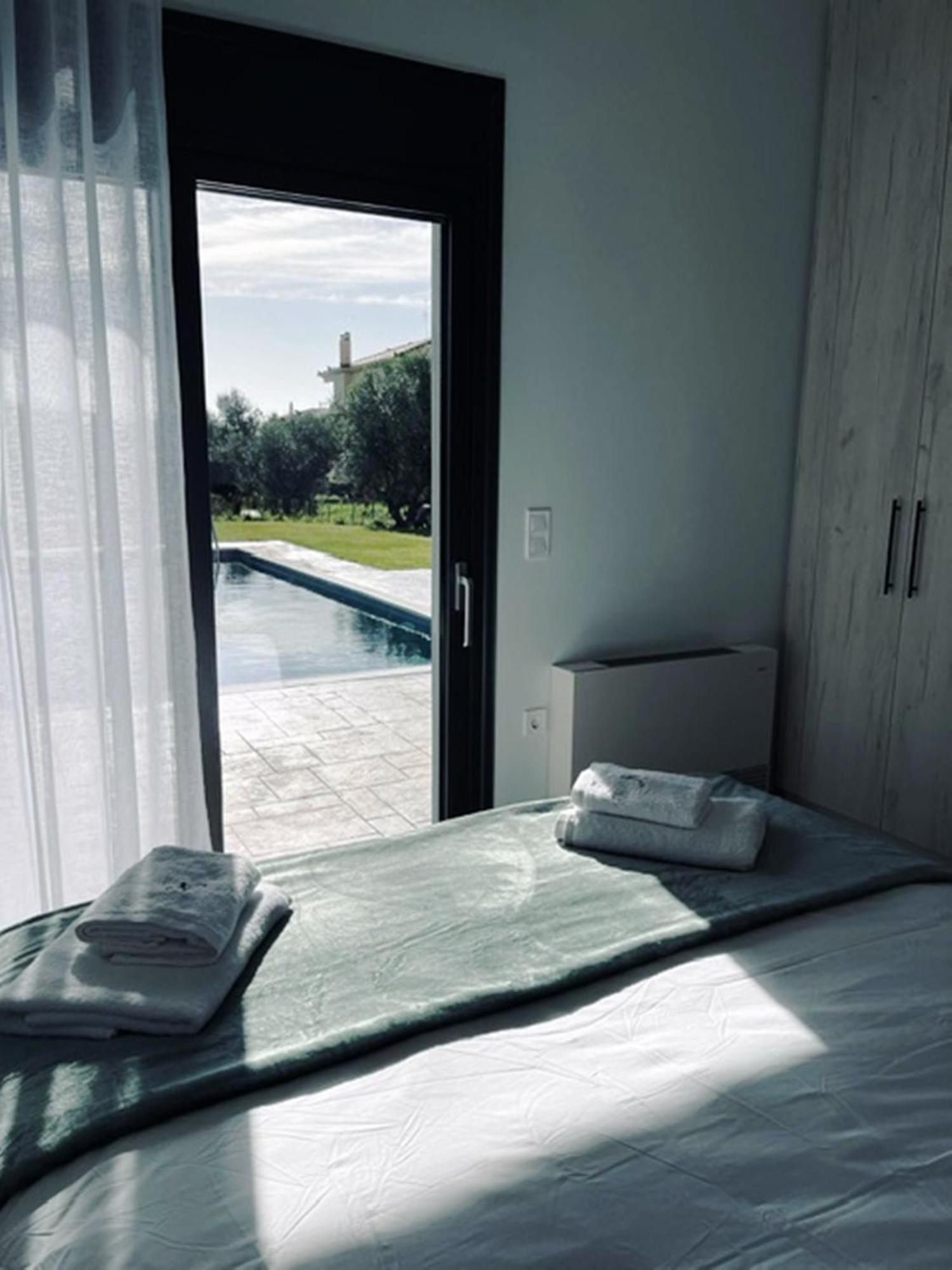 Nostos Luxury Villas With Private Pool In Nafpaktos Exteriör bild