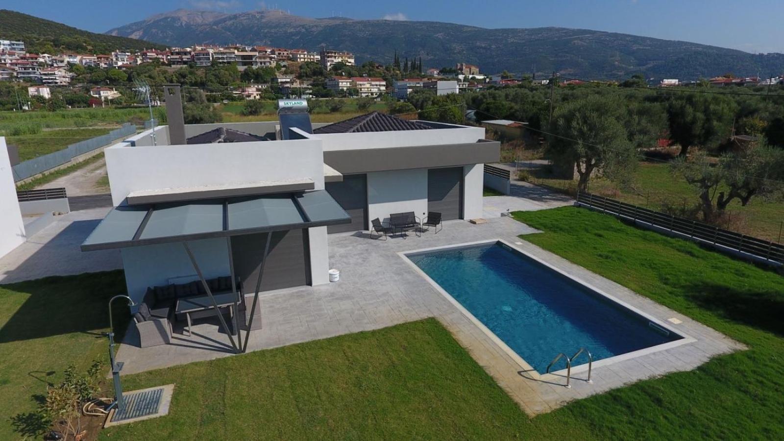 Nostos Luxury Villas With Private Pool In Nafpaktos Exteriör bild
