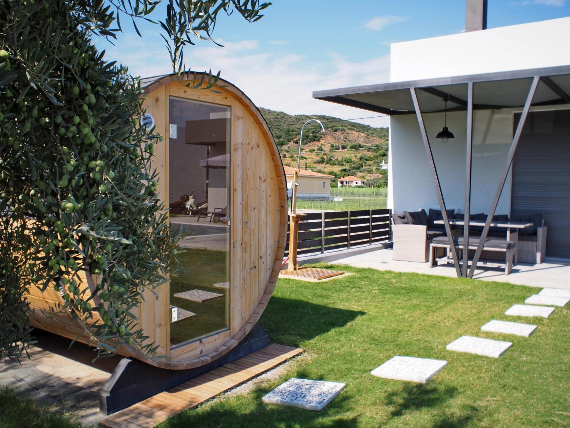 Nostos Luxury Villas With Private Pool In Nafpaktos Exteriör bild