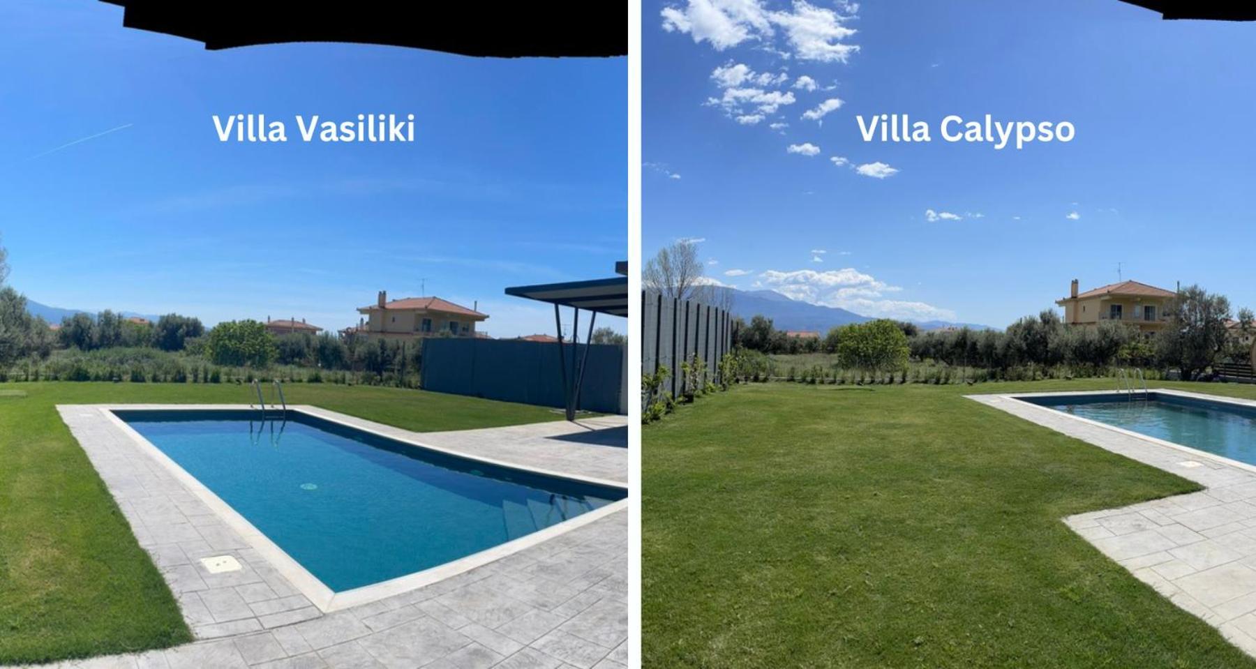 Nostos Luxury Villas With Private Pool In Nafpaktos Exteriör bild